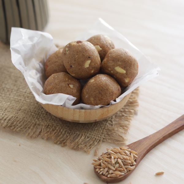 Emmer wheat Dry Fruit  Laddoo